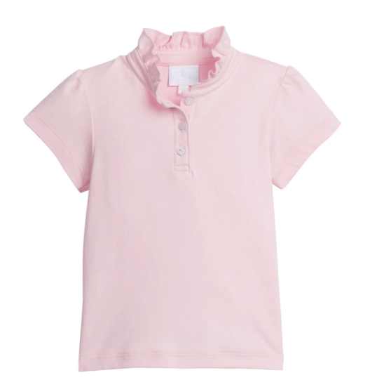 Little English Hastings Polo in Light Pink