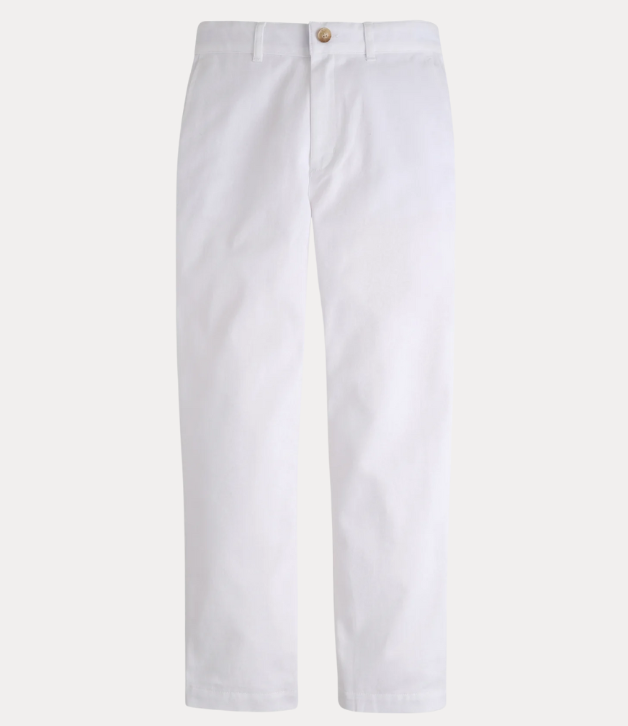 Little English Classic Pant in White Twill