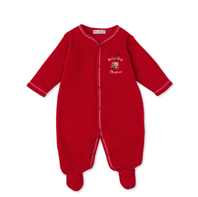 Kissy Kissy: Footie - Baby's Frist Christmas