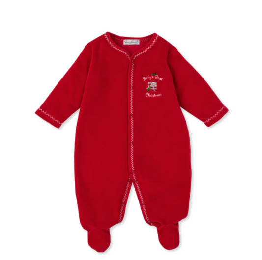 Kissy Kissy: Footie - Baby's Frist Christmas