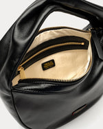 Load image into Gallery viewer, Frances Valentine Cece Small Hobo Glove in Nappa Black
