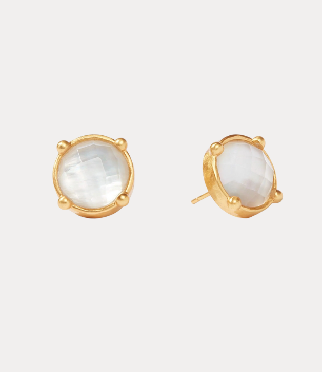 Julie Vos Honey Stud in Clear