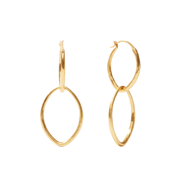 Julie Vos: Earrings  2-in-1 - FleurdeLis