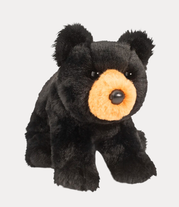 Douglas & Co Soft Mini Black Bear Cubbie