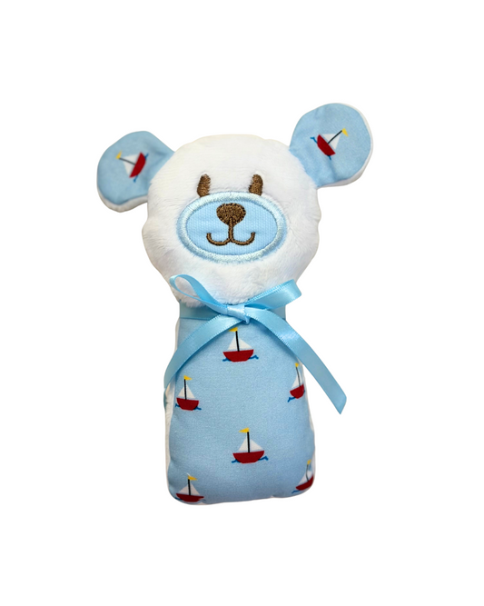 Sailboat Bear Rattle