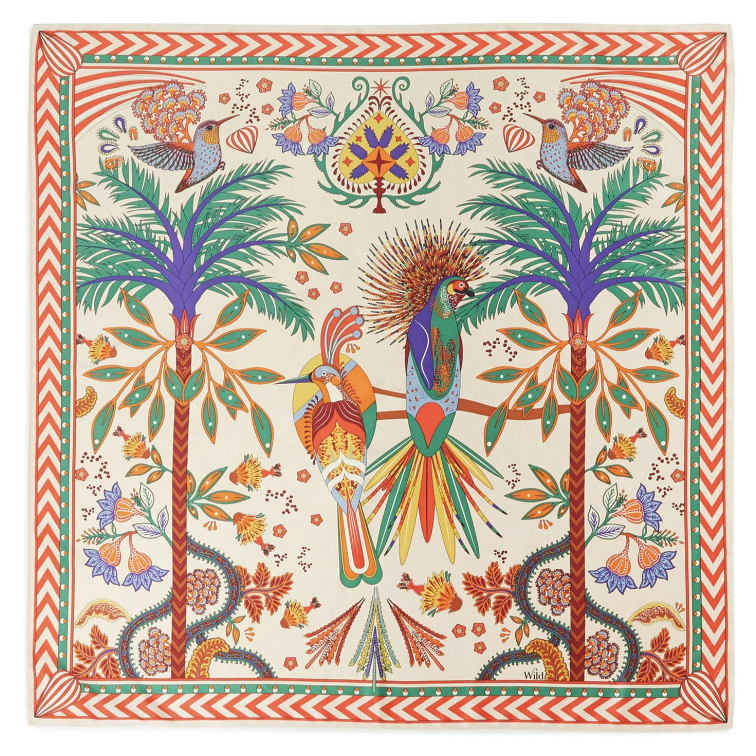 Magic India Square Scarf