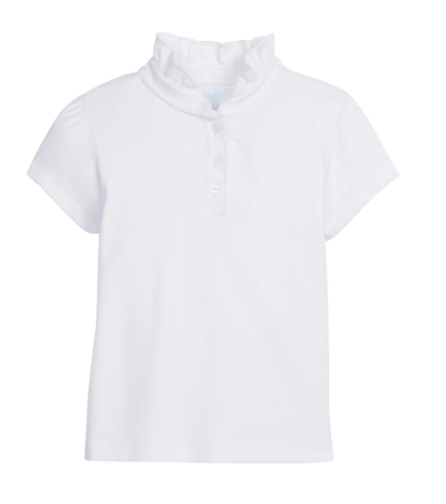 Little English Hastings Polo in White