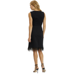 Load image into Gallery viewer, Jude Connally Riley Dress in Black Ponte
