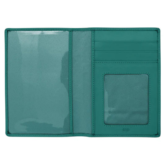 ili New York Passport Wallet in Aqua