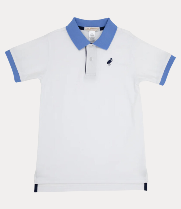 TBBC Prim & Proper Polo in Sunrise Blvd. Blue
