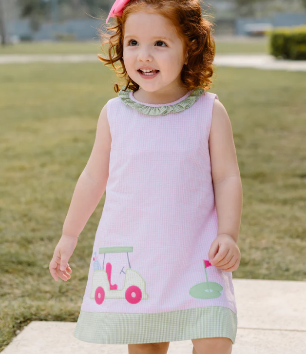 Zuccini Kids Sussette Dress with Golf Cart