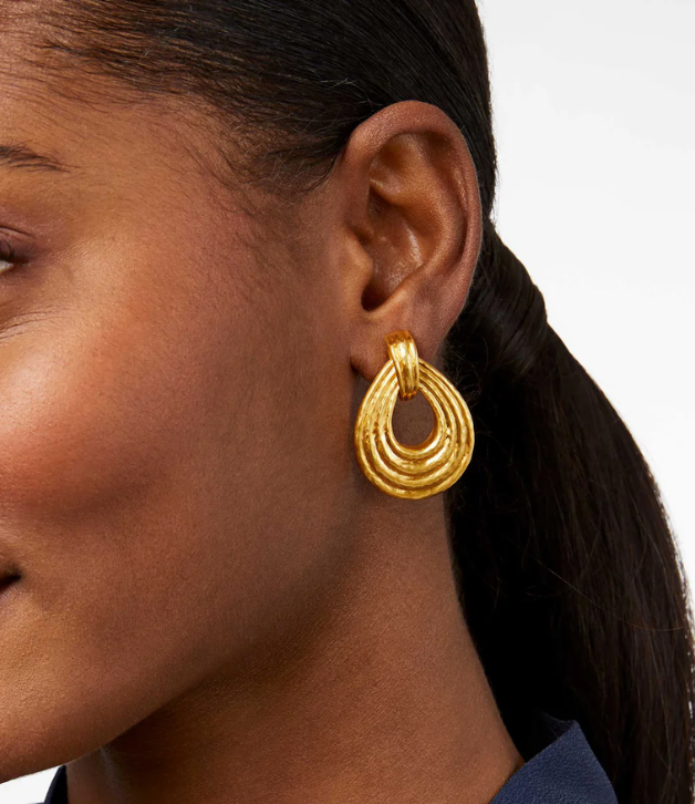 Julie Vos Havana Doorknocker Earring