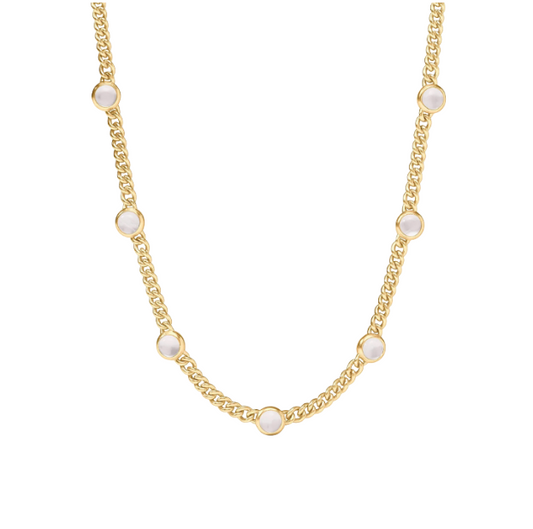 Julie Vos: Statement Necklace - Dolce -GRN