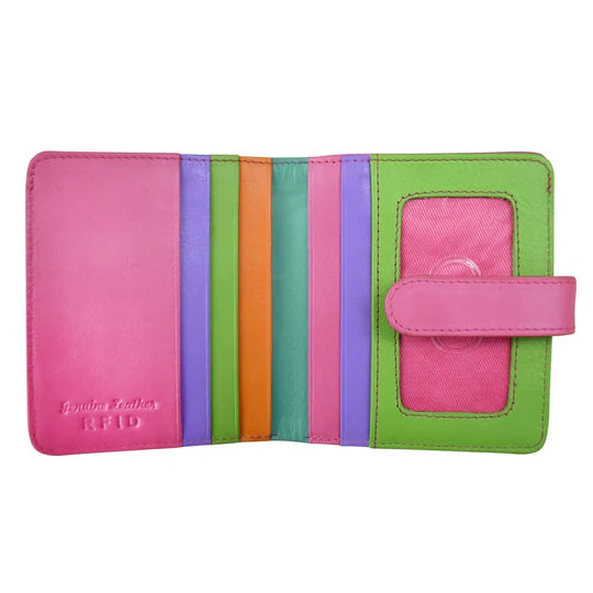 ili New York Bi-Fold Credit Card Wallet in Palm Beach