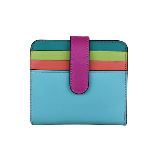 ili New York Bi-Fold Credit Card Wallet in Paradise