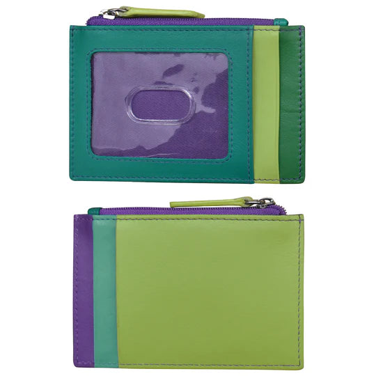ili New York Zip ID Card Case in Cool Tropics