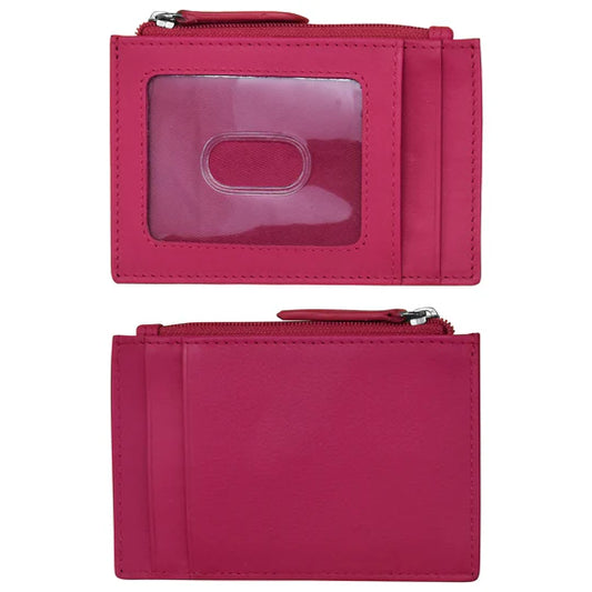 ili New York Zip ID Card Case in Pink