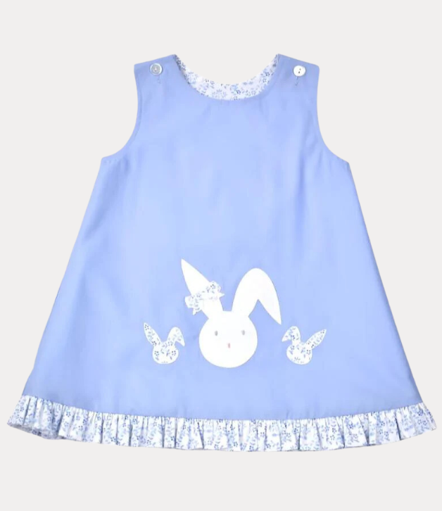 Funtasia Too Bunnies and Floral Reversible Jumper