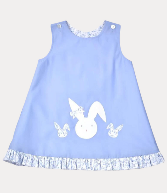 Funtasia Too: Bunnies & Floral Reversible Jumper | ORG $84