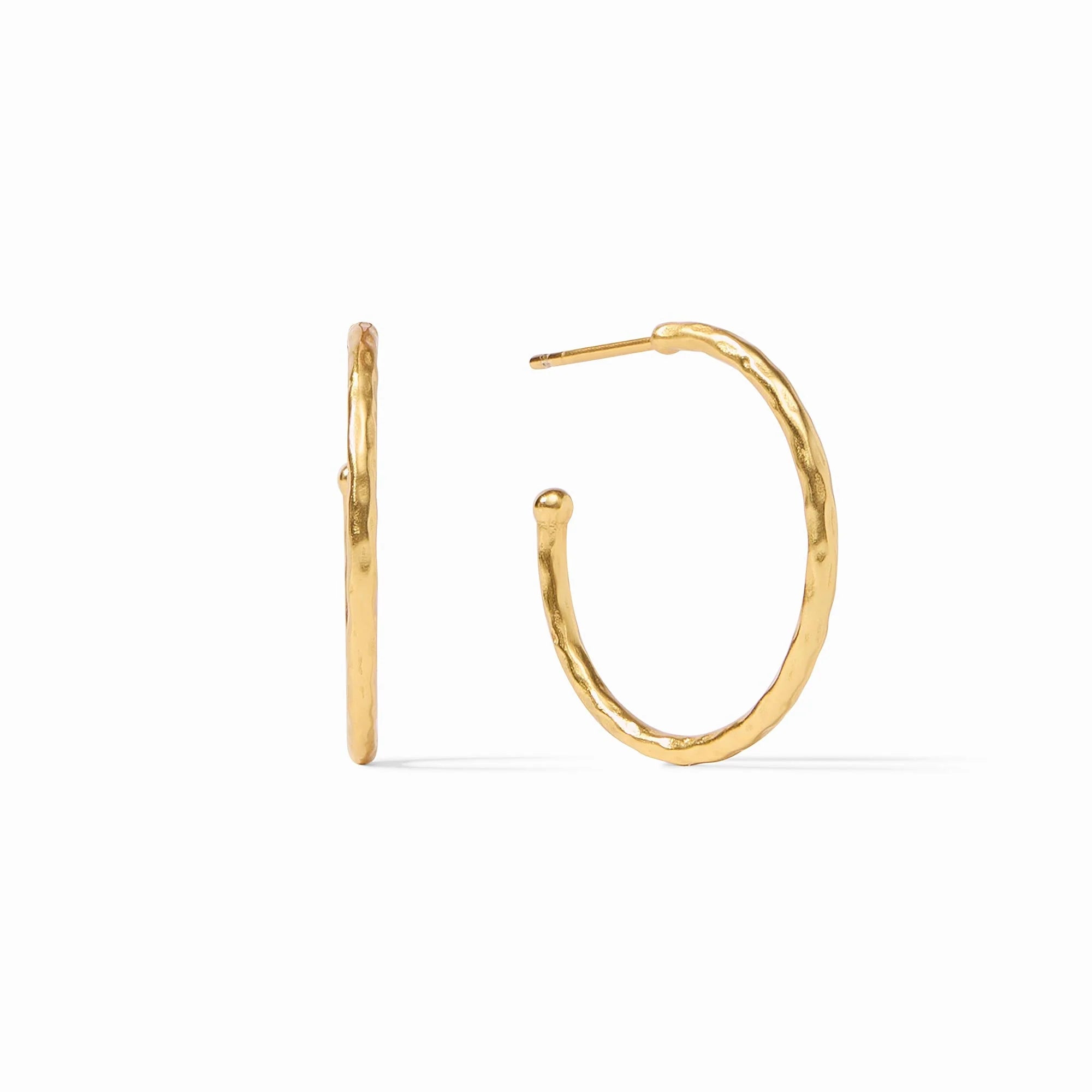 Julie Vos Astor Hoop & Charm Earring