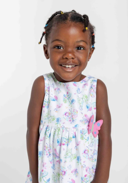 Florence Eiseman: Butterfly Print Dress | ORG $100