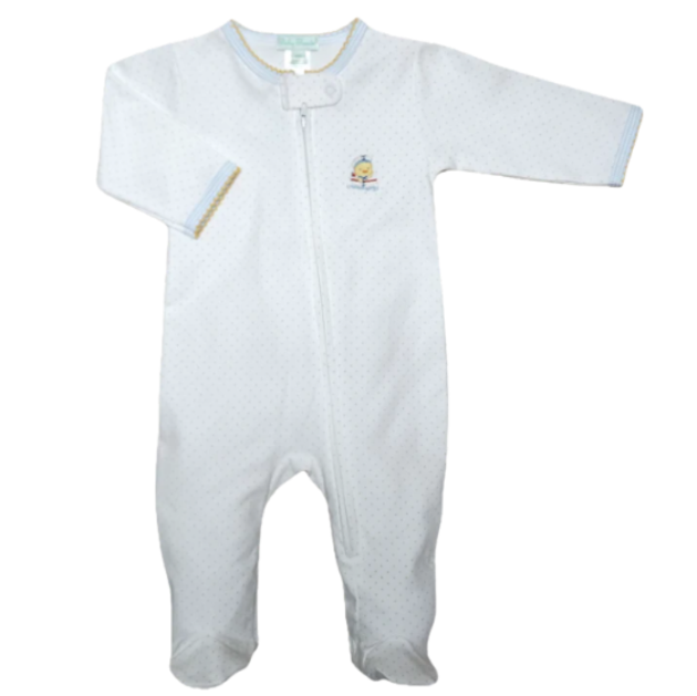 Baby Threads: Sailor Duckies Footie
