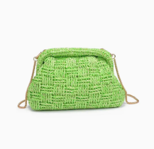 Urban Expressions Annie Clutch in Lime