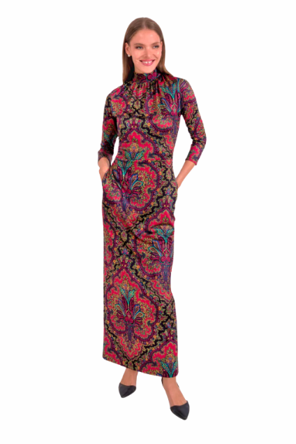 Gretchen Scott: Scorching Hot Dress - Passion Paisley