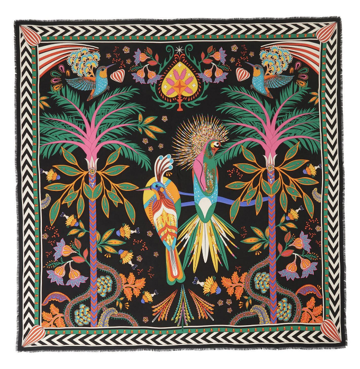 Magic India Square Scarf