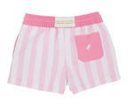 Load image into Gallery viewer, TBBC Turtle Bay Trunks in Pink Stripe
