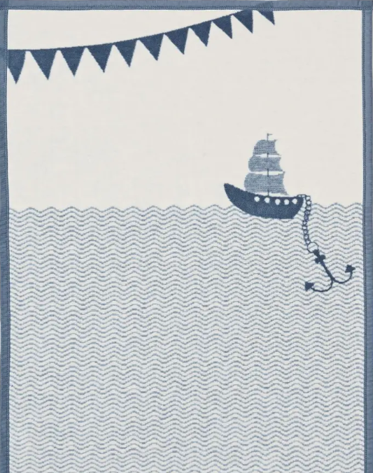 ChappyWrap Ahoy Matey Mini Blanket