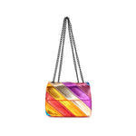 Load image into Gallery viewer, BC Handbag Rainbow Bag in Red Stripe
