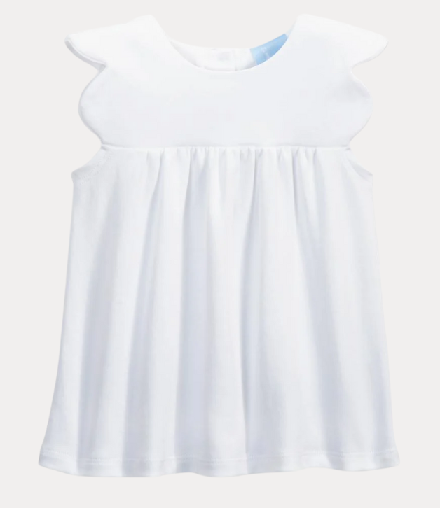 Bella Bliss Tatiana Pima Blouse in White