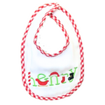 Load image into Gallery viewer, Pre-Order Personalized Holiday Bib
