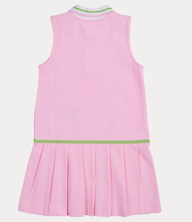 Florence Eiseman Knit Dress With Golf Cart