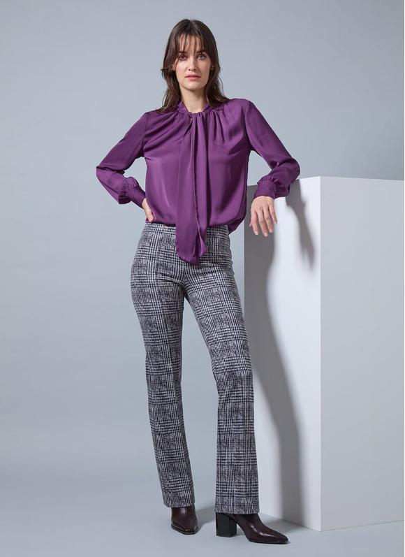 Lysse: Elysee Pant Neoprene / Sublime Plush Plaid