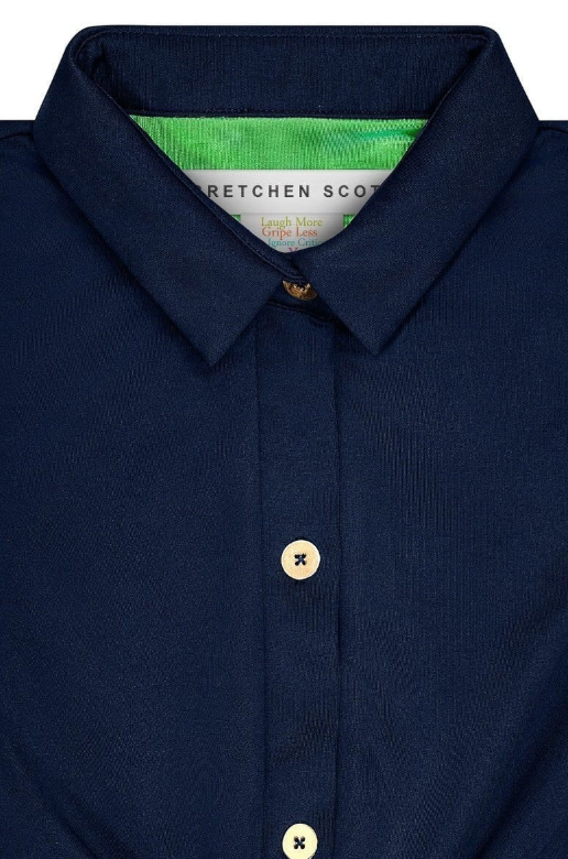 Gretchen Scott: Jersey Twist & Shout Top - Solid