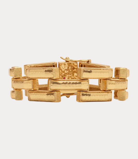 Capucine de Wulf Pathway Link Bracelet, 7.5" in Gold
