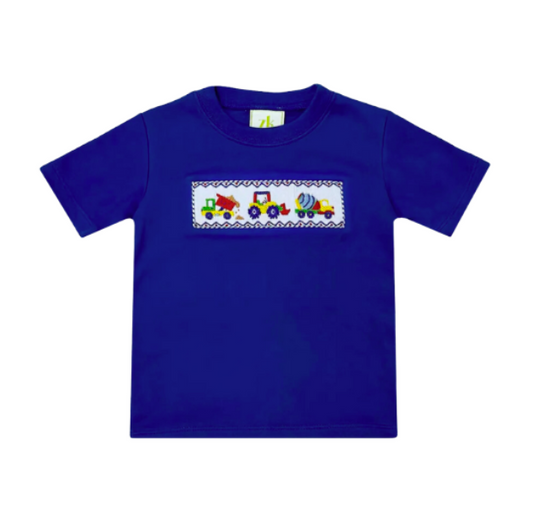 Zuccini Kids: Harry's Play Tee - Construction Trucks S/S