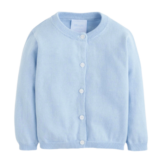 Little English: Essential Cardigan - Light Blue