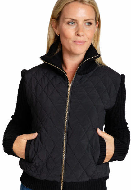 Burgess: Mia Mixed Media Jacket