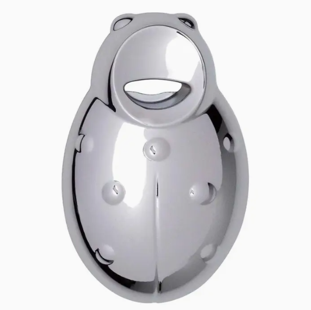 Casa Bugatti Coccinella Ladybug Bottle Opener in Chrome