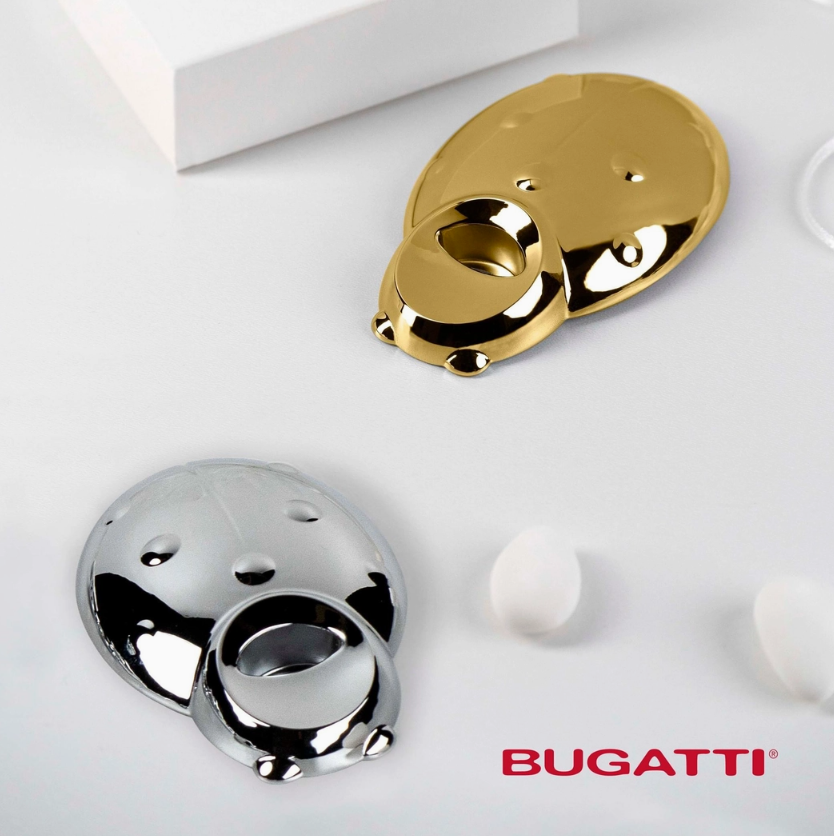 Casa Bugatti Coccinella Ladybug Bottle Opener in Chrome