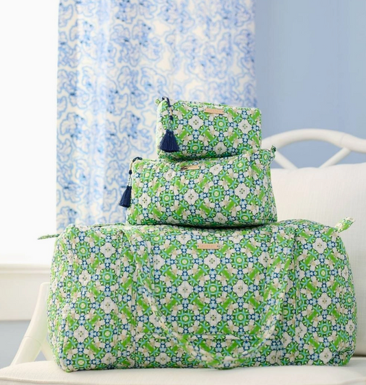 Laura Park Designs Serendipity Signature Large Cosmetic Bag