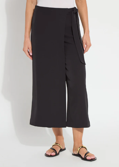 Lysse Lolanda Wrap Trouser in Black
