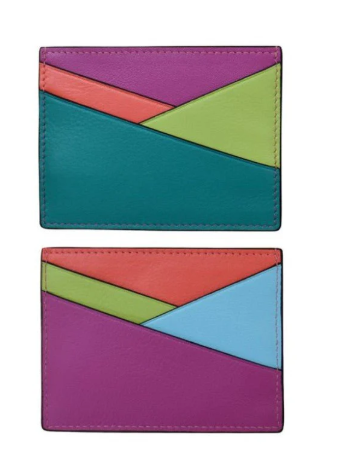 ili New York Asymmetric Card Case in Paradise