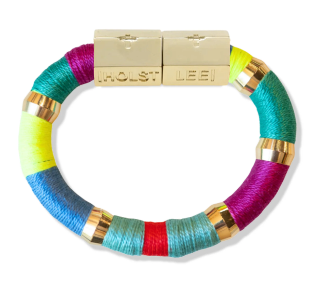 Holst + Lee Warm Weather Colorblock Bracelet in Palm Beach