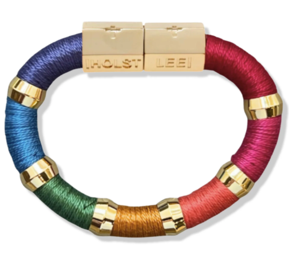 Holst + Lee Warm Weather Colorblock Bracelet in Painters Palette