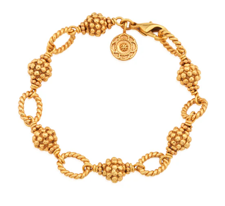 Capucine De Wulf Berry & Bead Bracelet in Gold