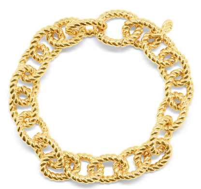 Capucine De Wulf Victoria Small Chain Bracelet in Gold